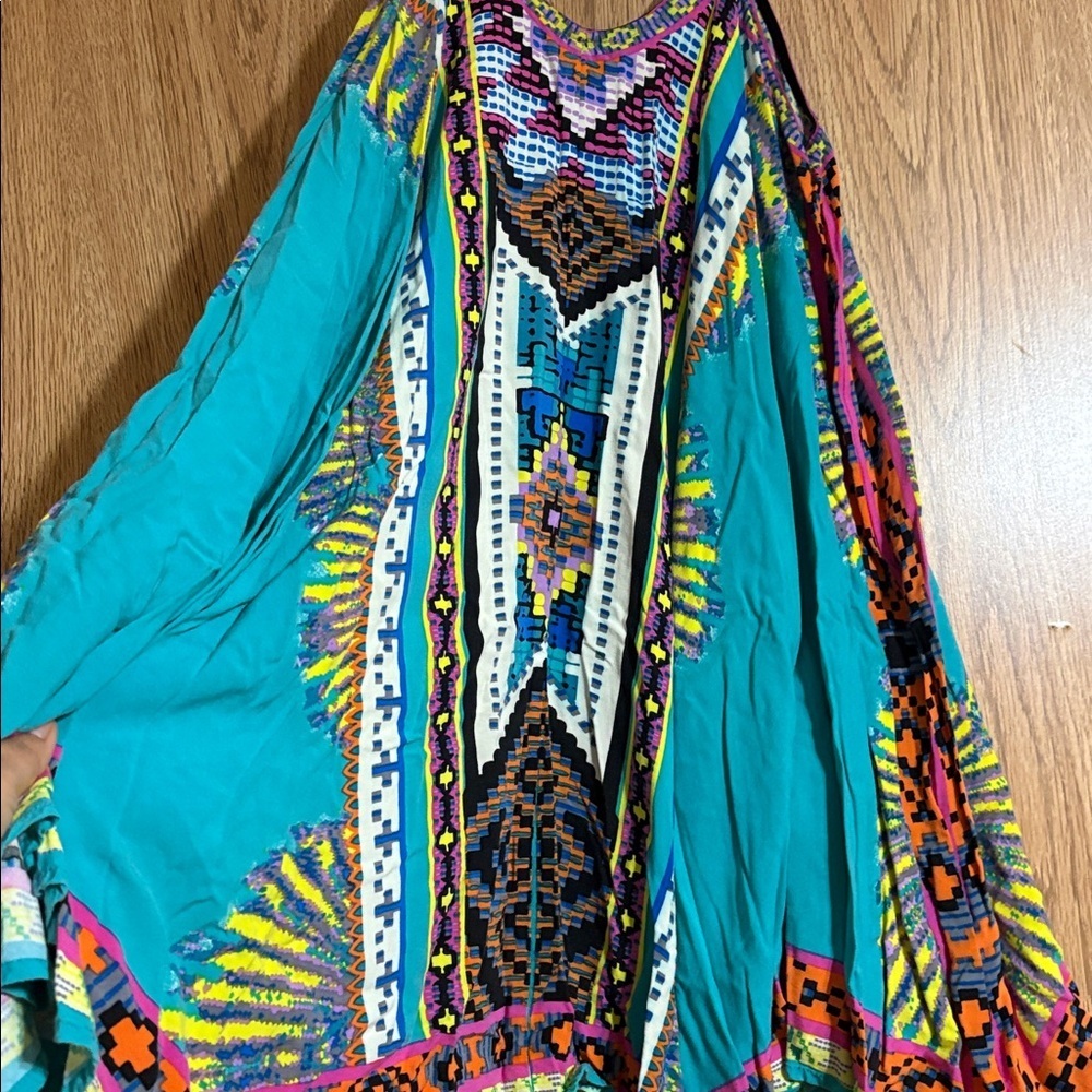 Flying Tomato Colorful Patterned Dress - Picture 4 of 6